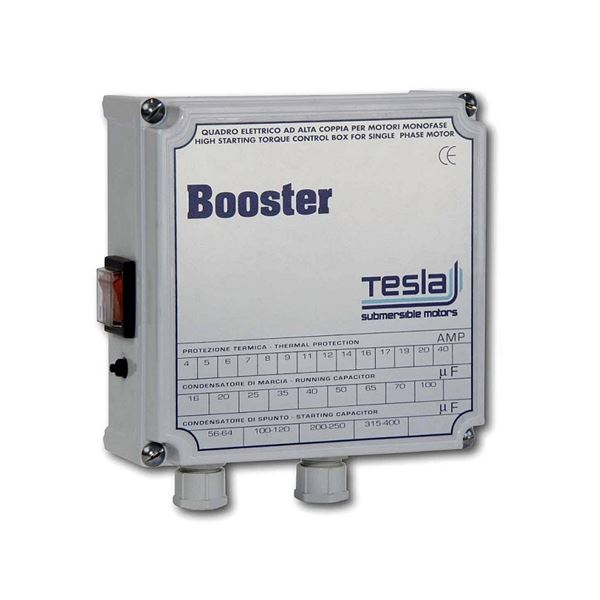 CONTROL BOOSTER BOX 09/25 - 0,75kW - Rozběhová skříňka