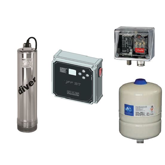 E2G7 T ovládací panel - pro DAB.ESYBOX MAX - 400V