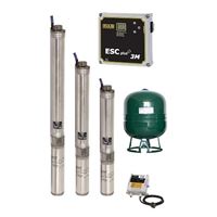 S4 3/19 M KIT 4OL + ESC ponorné 4" čerpadlo s ochranou a vodárenským setem - 1,1kW - 1x230V