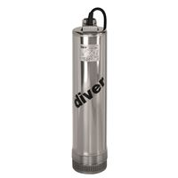 DIVER 200 T-NA ponorné 5" čerpadlo do vrtů a studní - 3x230V