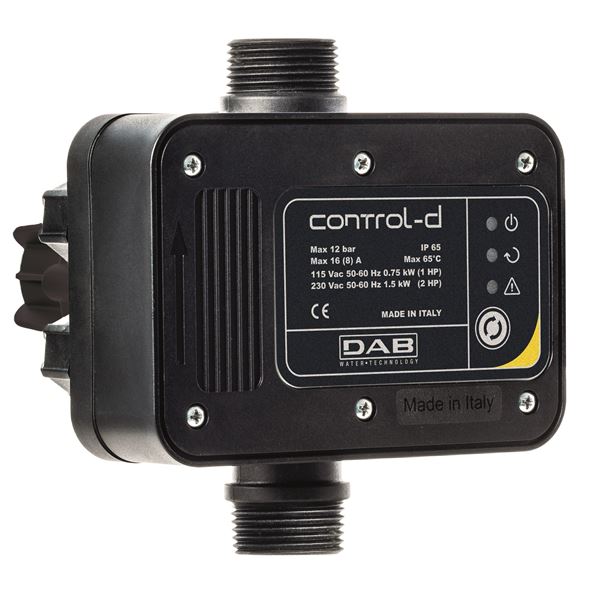 Ovládací zařízení CONTROL-D - 1,5kW; 1,5bar - s kabelem