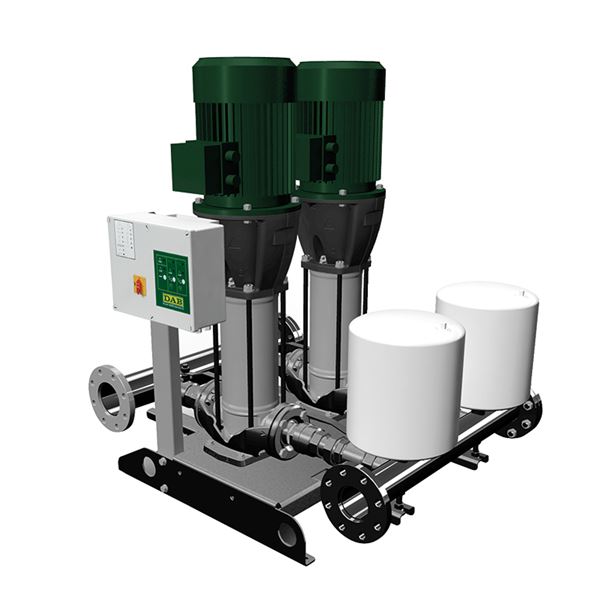 2 NKV 20/3 T EBOX automatická tlaková stanice se 2 čerpadly typu NKV