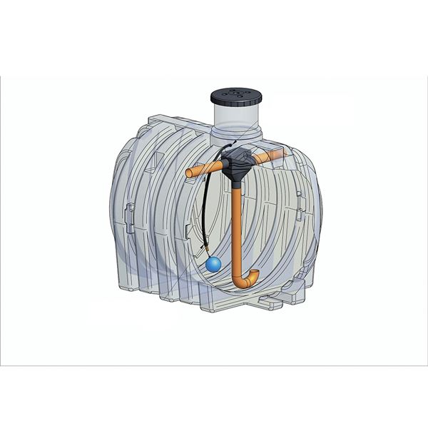 ELCU-5000l Plastová nádoba na využití dešťové vody *AE*